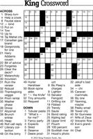 Crossword Puzzle - week of July 29, 2022