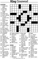 Crossword Puzzle - week of November 12, 2021