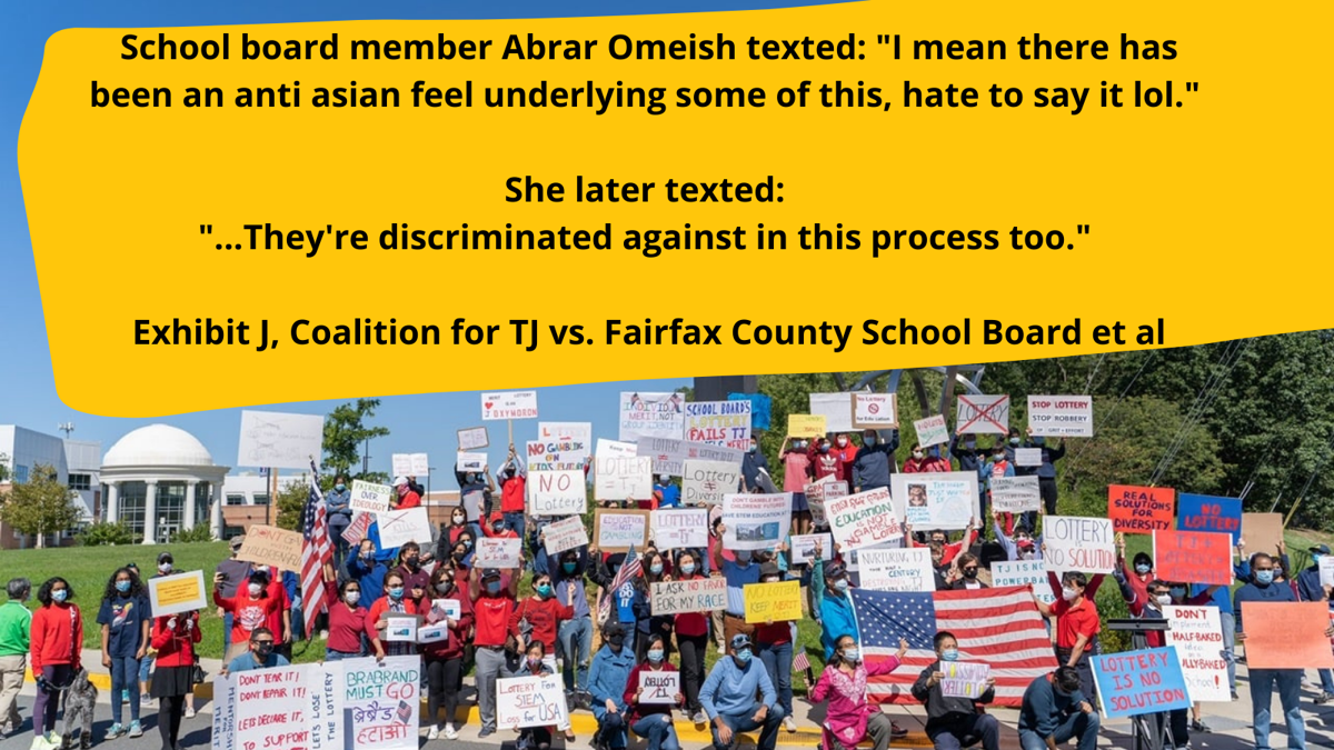 School board members called process for TJ admissions changes ...