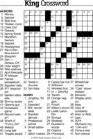 Crossword Puzzle - week of August 12, 2022