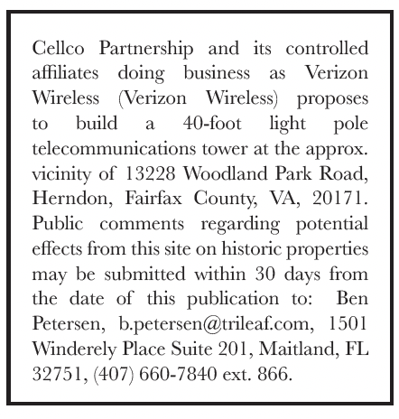 Cellco Partnership Notice