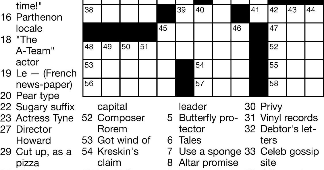 Crossword Puzzle - week of July 22, 2022 | Crossword ...