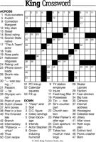 Crossword Puzzle - week of January 21, 2022