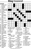 Crossword Puzzle - Week of December 30, 2022