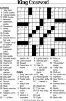 Crossword Puzzle - week of October 14, 2022