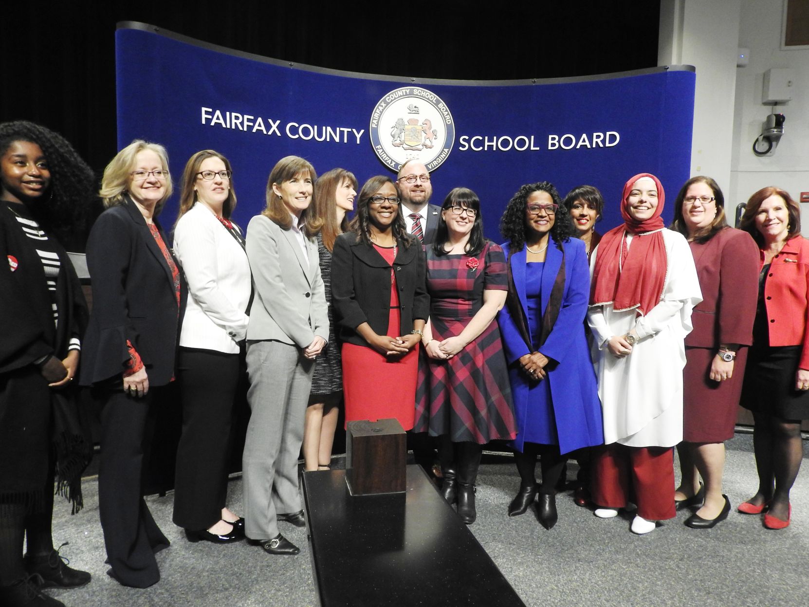 Fairfax County Swears In Historically Diverse School Board Articles Fairfaxtimes