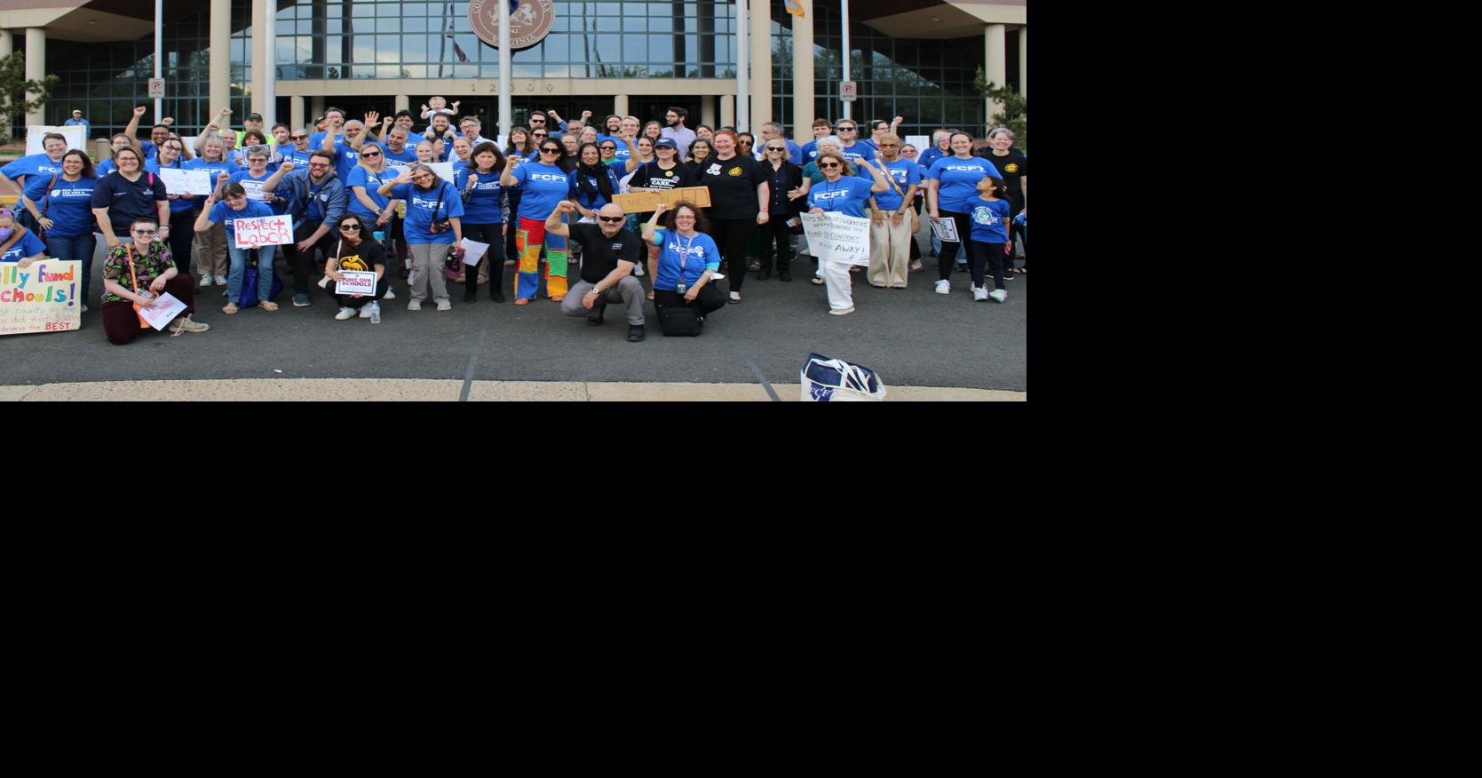 Teachers call on FCPS to honor collective bargaining agreements ...