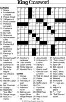 Crossword Puzzle - week of January 28, 2022