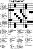 Crossword Puzzle - week of February 25, 2022