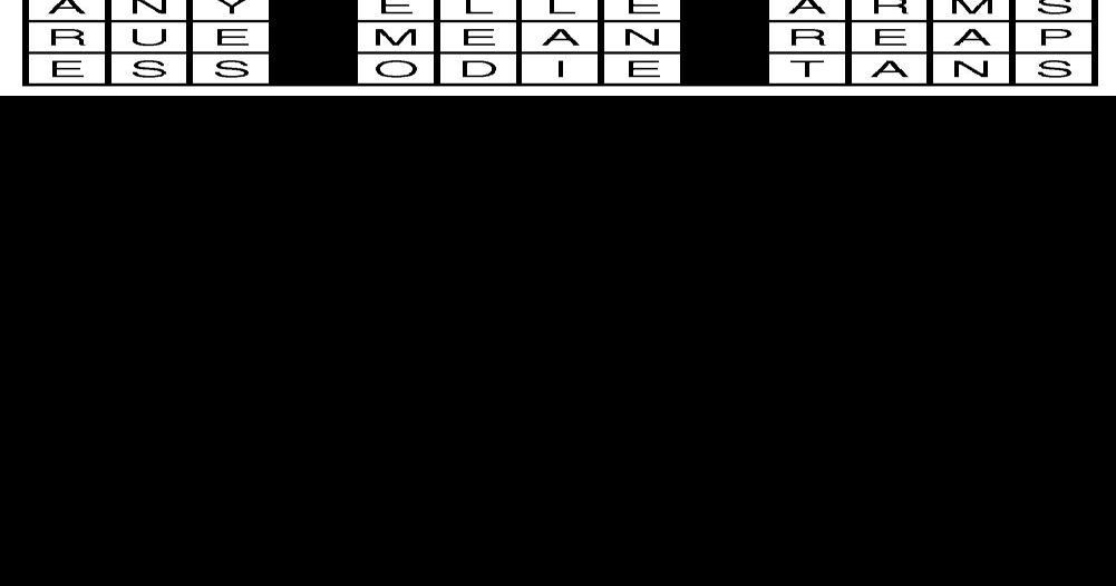 Crossword Puzzle Answers Week of January 5 2024 Crossword