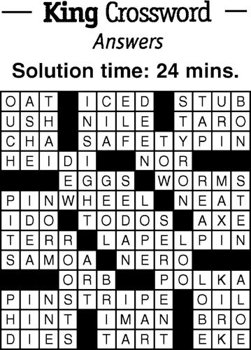 Crossword Puzzle Answers - Week of December 23, 2022 ...