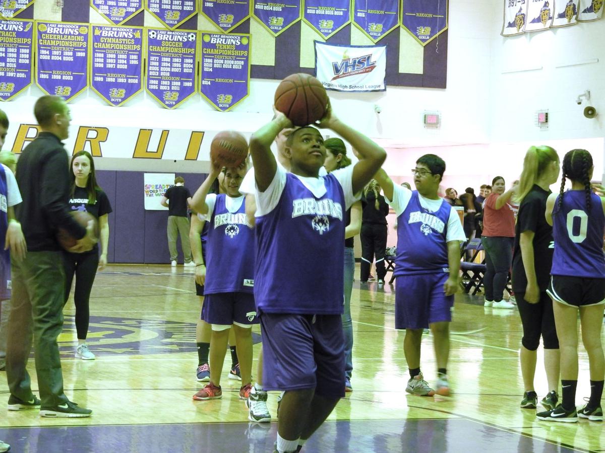 Lake Braddock wins firstever Special Olympics FanQuest basketball
