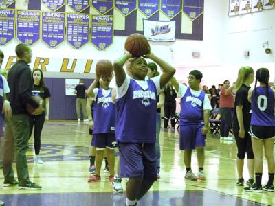 Lake Braddock Wins First Ever Special Olympics Fanquest Basketball Event Sports Fairfaxtimes Com