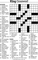 Crossword Puzzle - week of May 27, 2022