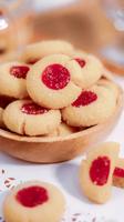 Try these homemade thumbprint jam cookies