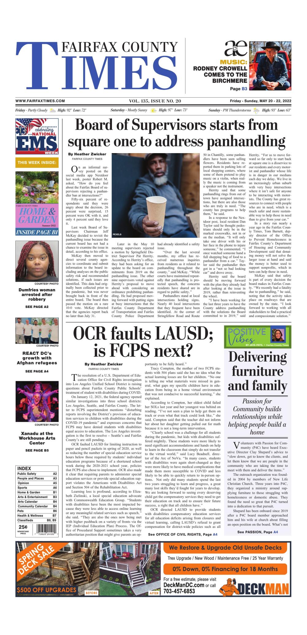 E-Edition 5.20.22 | | fairfaxtimes.com