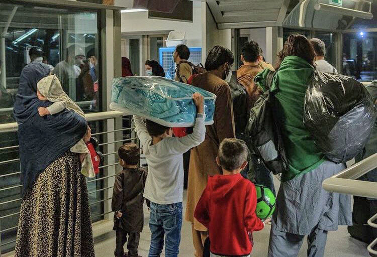 dulles expo center afghan refugees volunteer