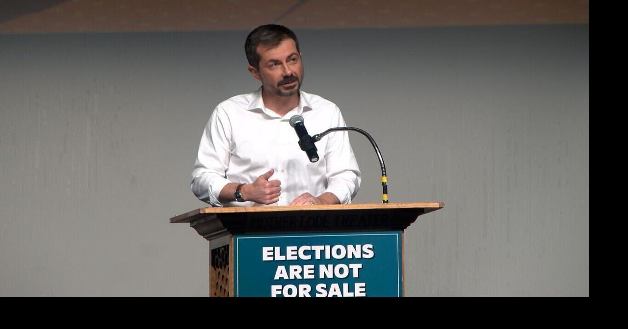 Pete Buttigieg visits Butte to discuss removing corporate money from Montana politics