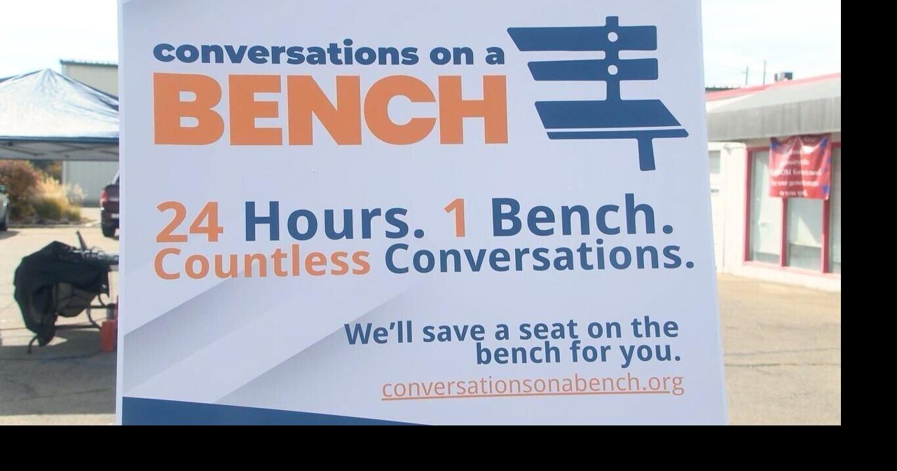 Butte Rescue Mission holds 'Conversations on a Bench' for homelessness awareness