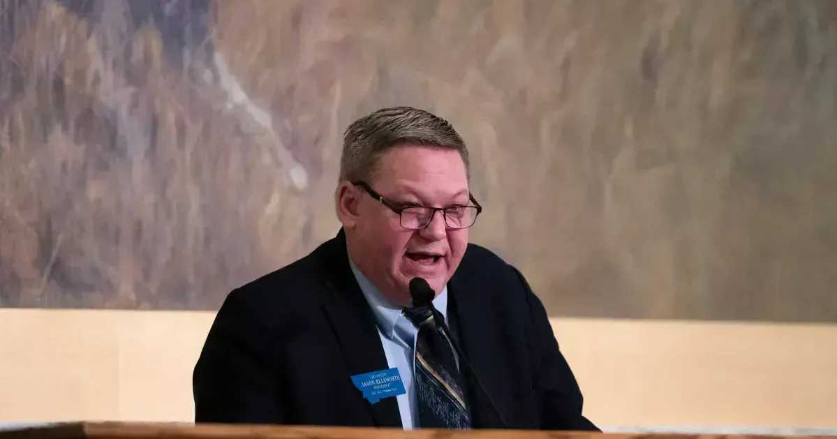 Senate President Sen. Jason Ellsworth