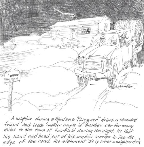 THE SOUTH KORRAL: "It's what a neighbor does."