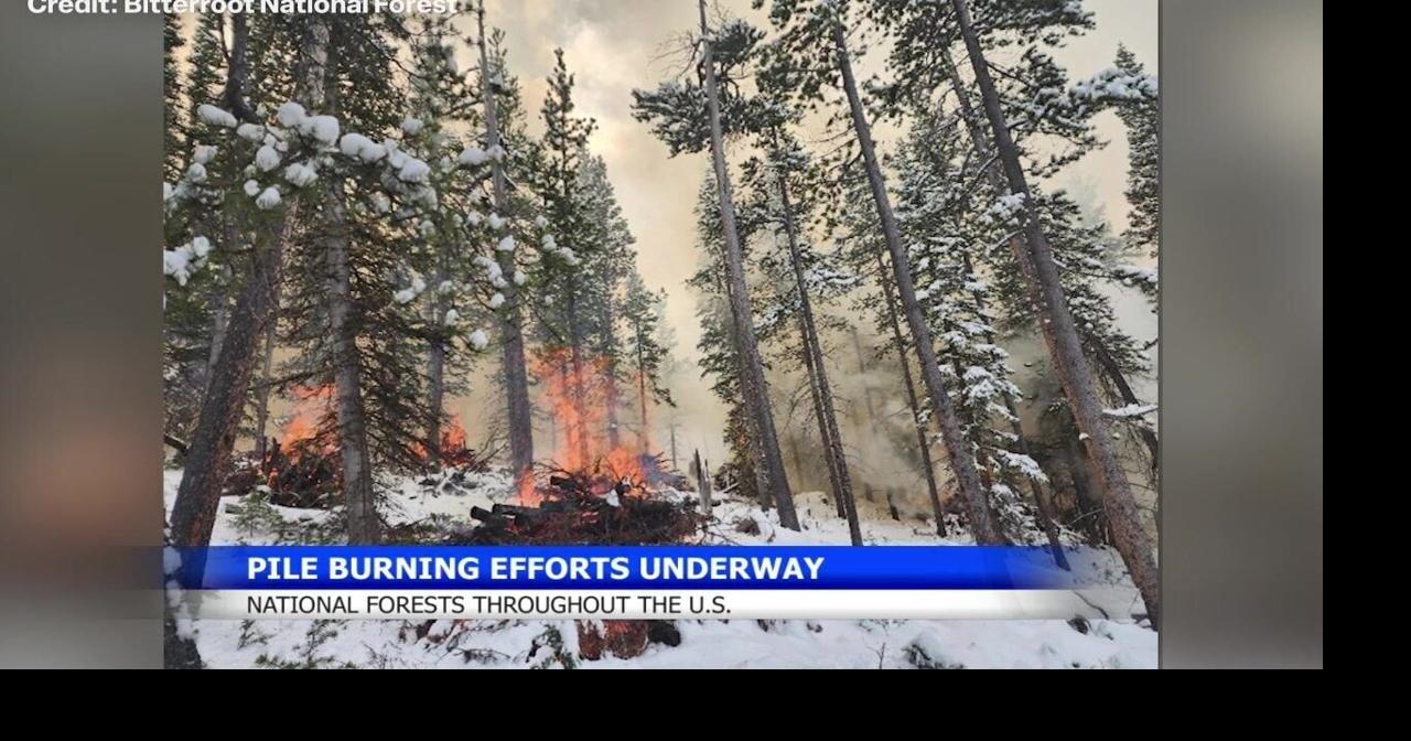 Prescribed burns underway in Montana, Wyoming and California