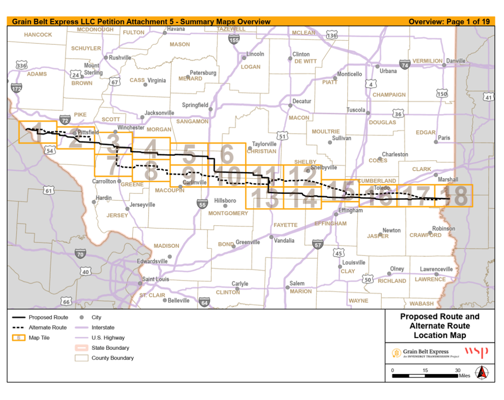 Proposed high voltage transmission line files with ICC State