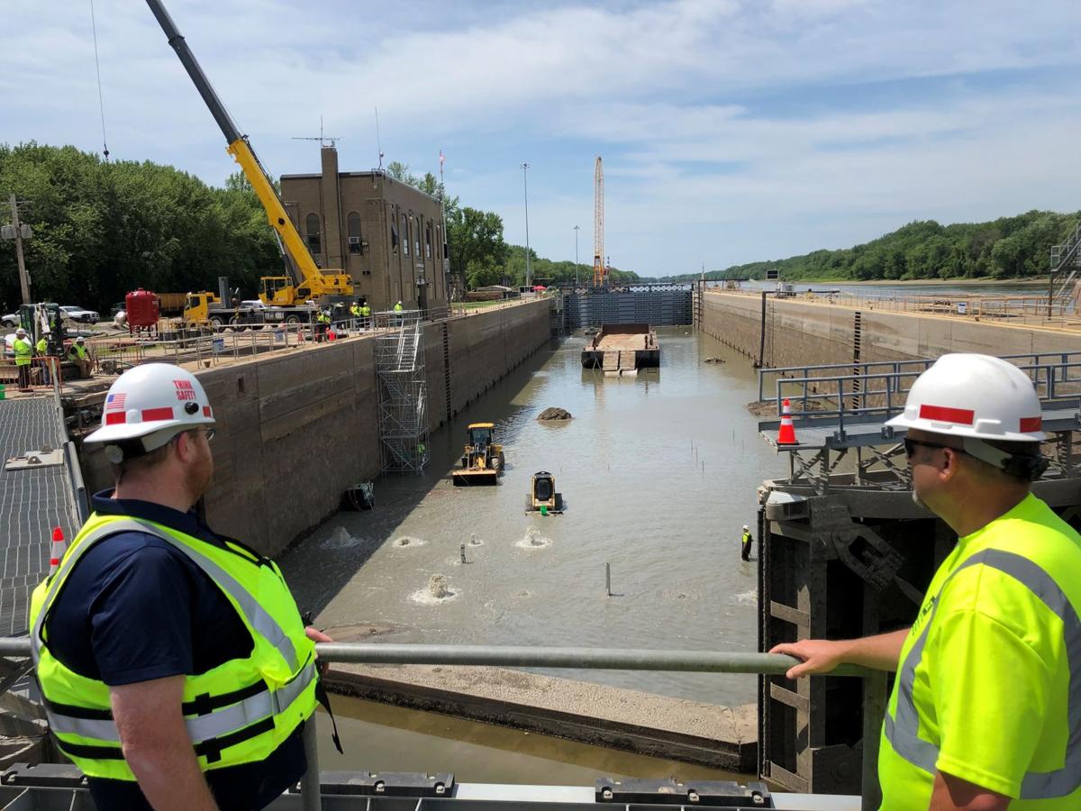 ‘Muchneeded’ work underway on locks and dams along Illinois River