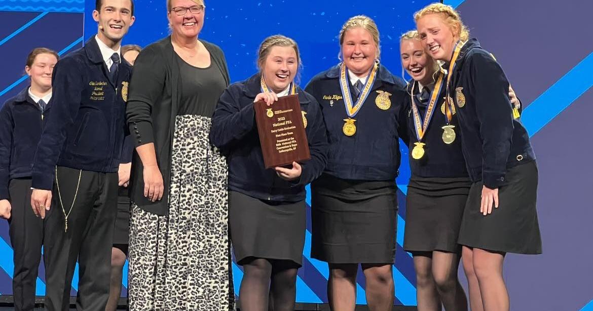 Ffa Awards In Order Illinois FFA award winners at National FFA Convention | General ...