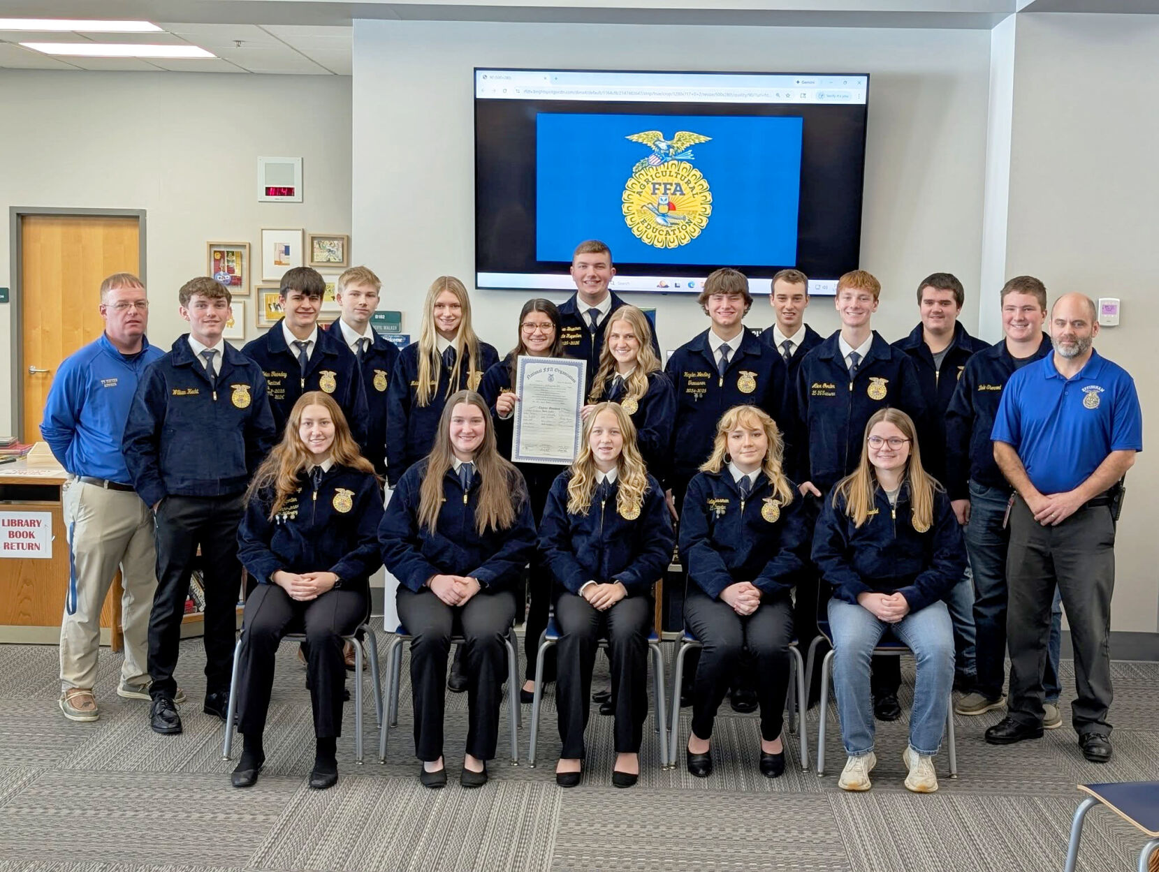 FFA chapters sign official program charters | Youth in Ag | farmweeknow.com