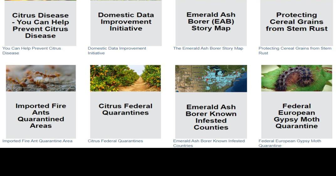 USDA plant protection data comes alive with GIS General