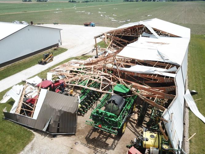 Storm In Farm Series of storms ease drought, but damage crops, farms | Crop ...