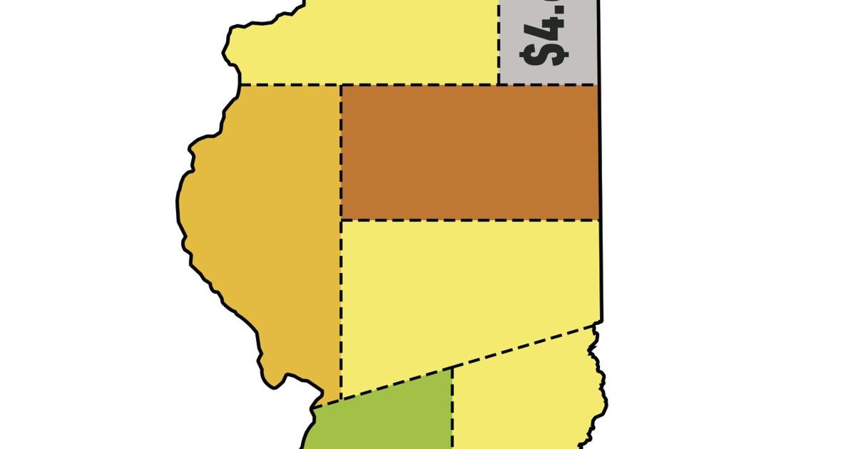 Corn basis map | | farmweeknow.com