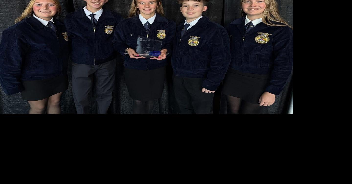 Cambridge Middle FFA Chapter wins top national award | Youth in Ag ...