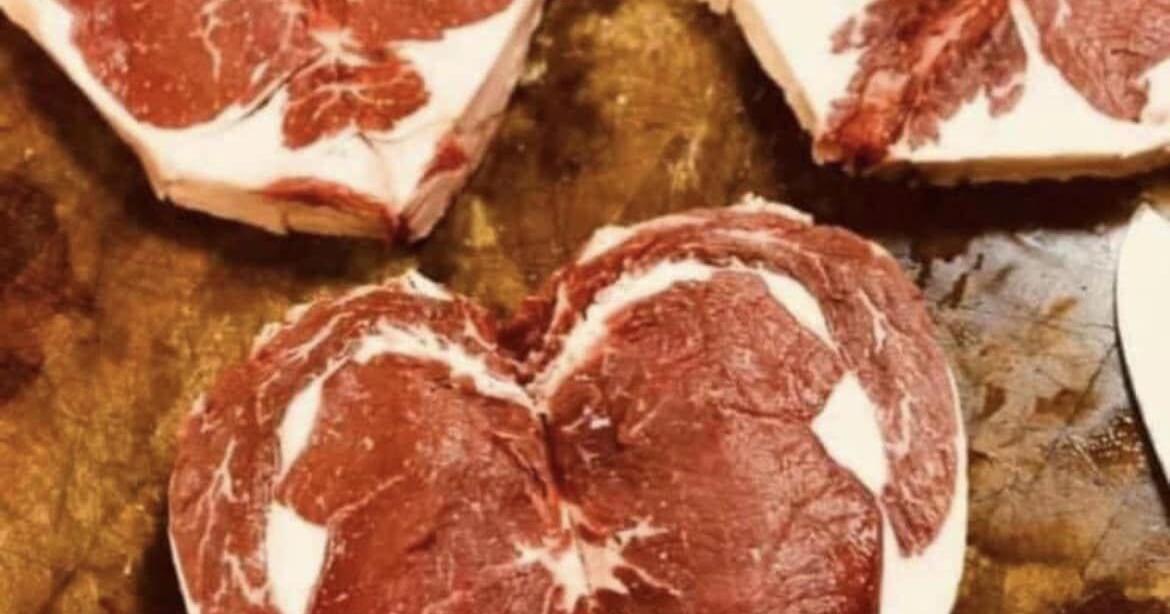 Heart-shaped ribeye 'delicate work' | | farmweeknow.com