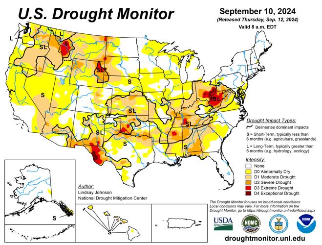 Dry conditions spark increased harvest activity | Crop Conditions ...