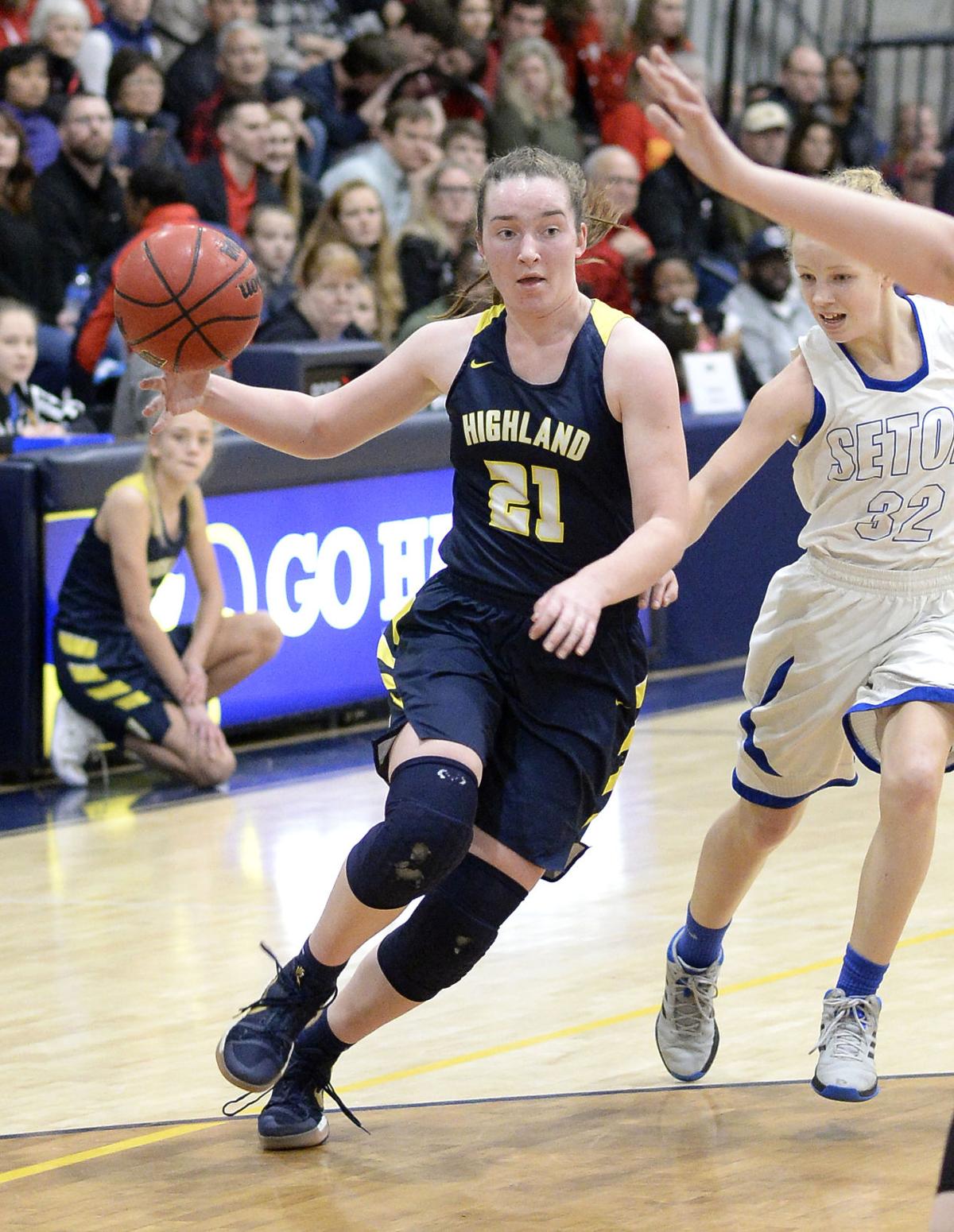 Highland girls basketball to vie for 1st state title in history after