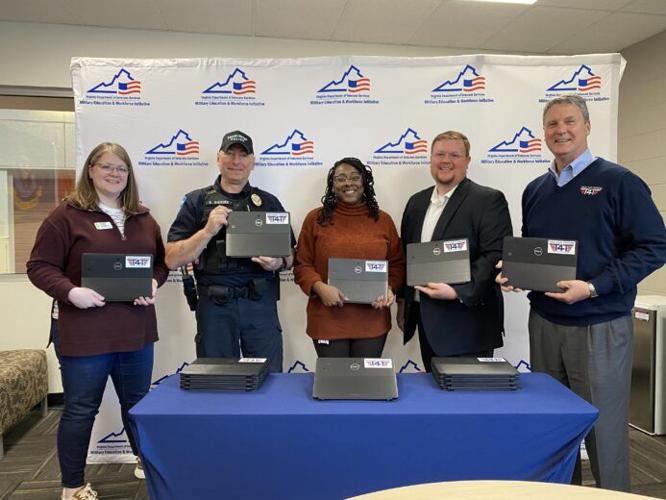 State program provides 20 free laptops for veterans attending Laurel