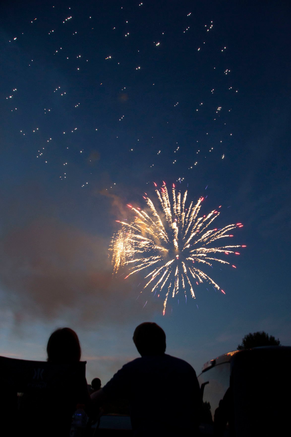 Town of Warrenton fireworks show lights up the Fourth of July