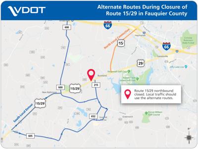 Vdot Road Closures Map