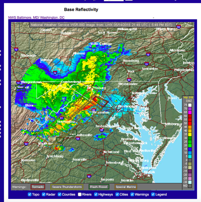 UPDATED: Fauquier, Prince William under severe ...