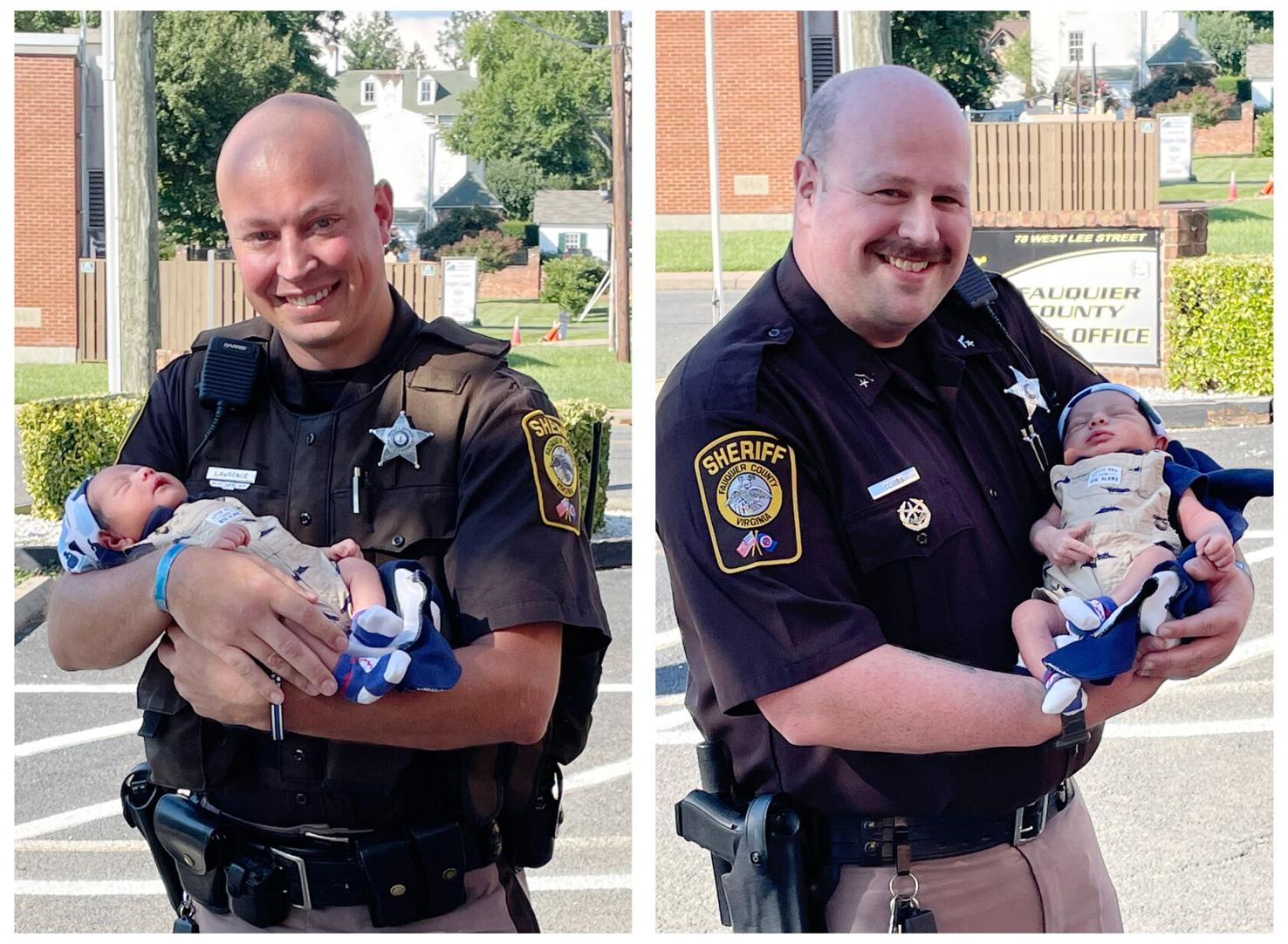 Fauquier sheriff's deputies help deliver a baby in car on way to