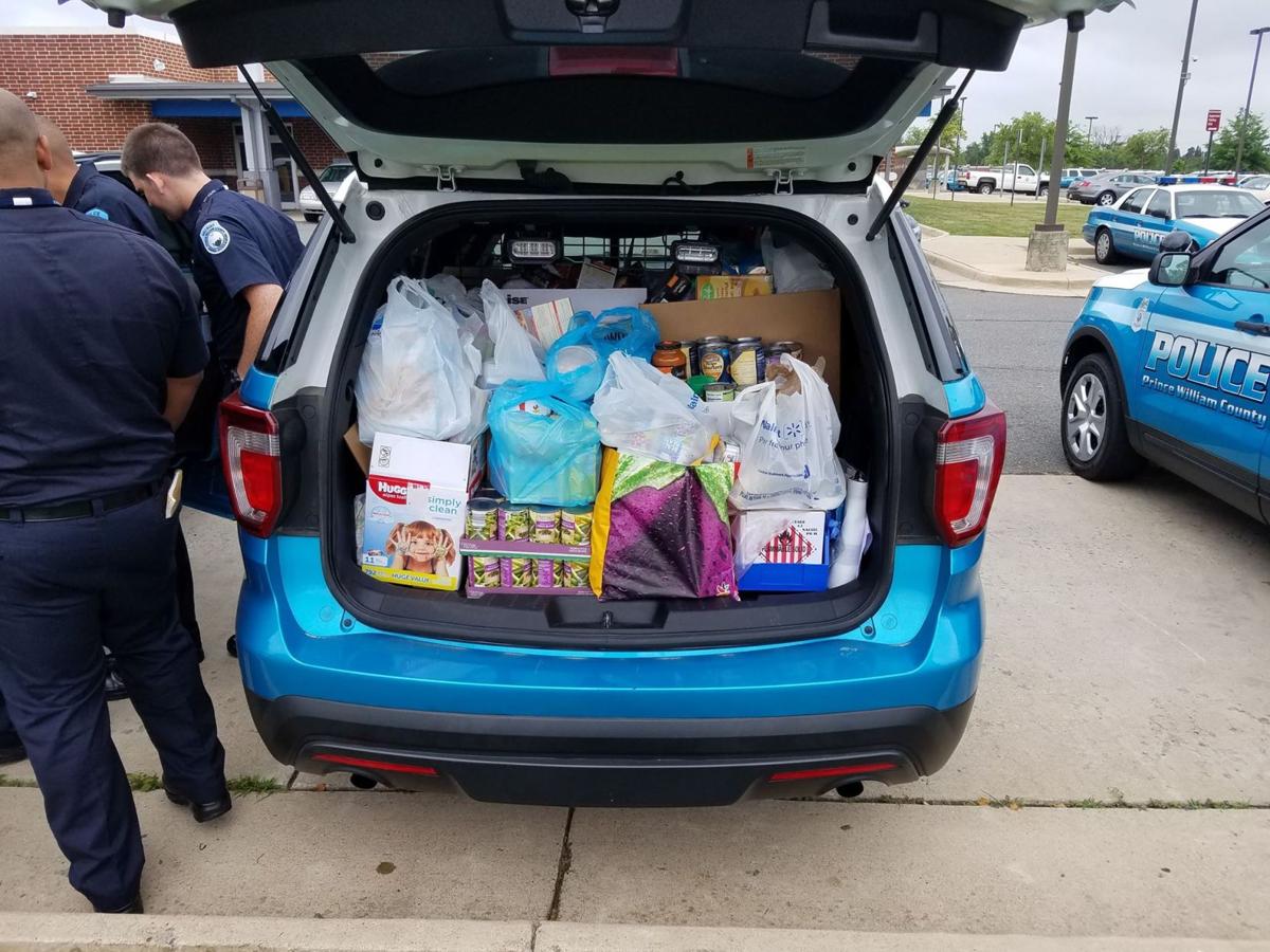 Police Stuff The Cruiser For Haymarket Food Pantry News