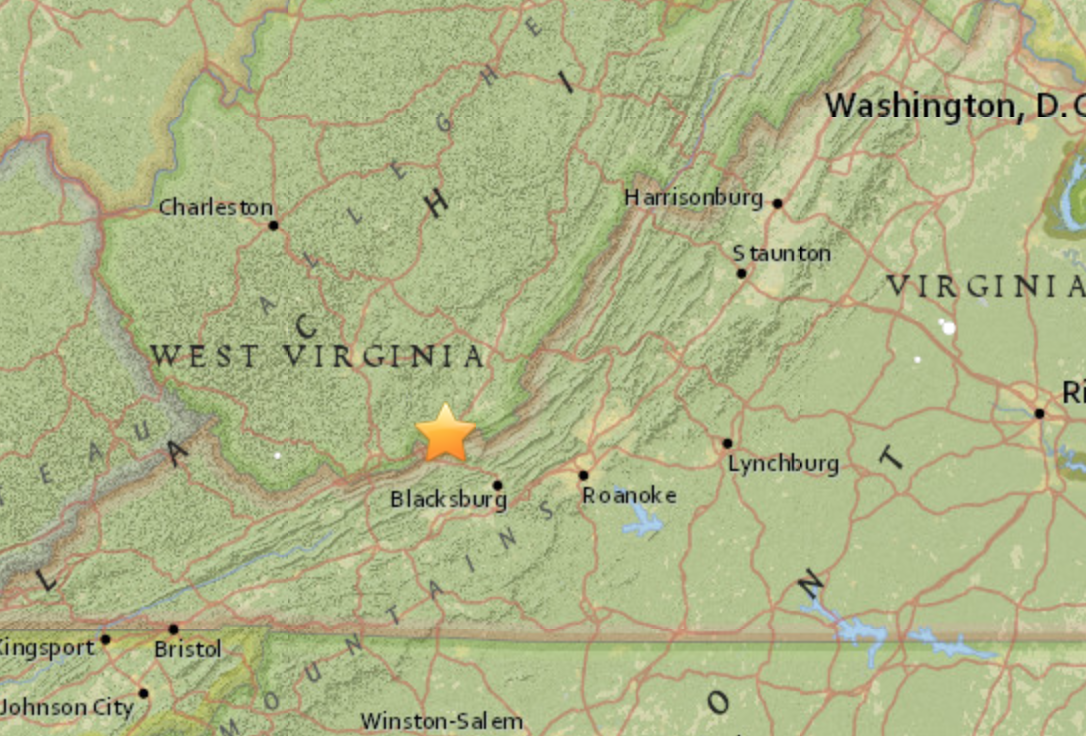 Earthquake Reported Near Blacksburg News Fauquier Com