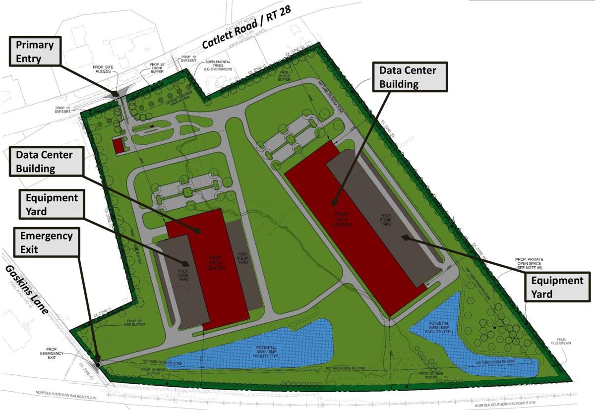 Vint Hill Lofts, Catlett data center on planning commission agenda
