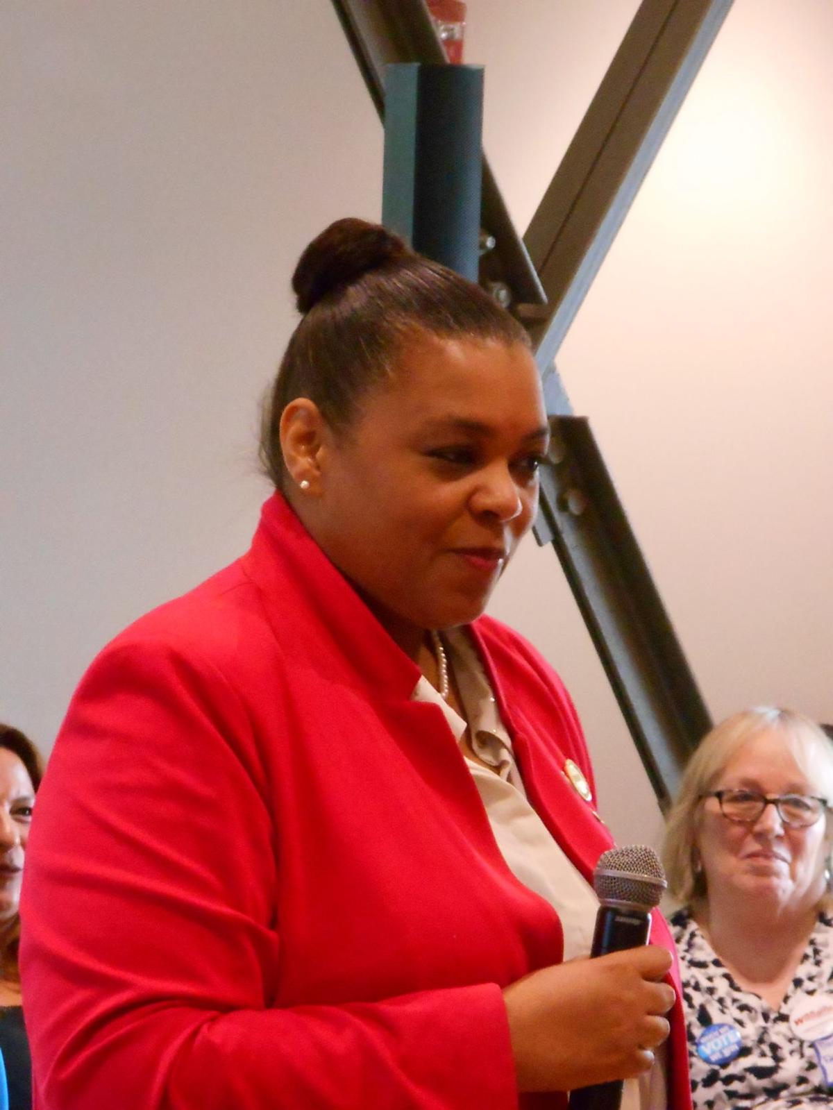 Williams urges Democrats to get involved