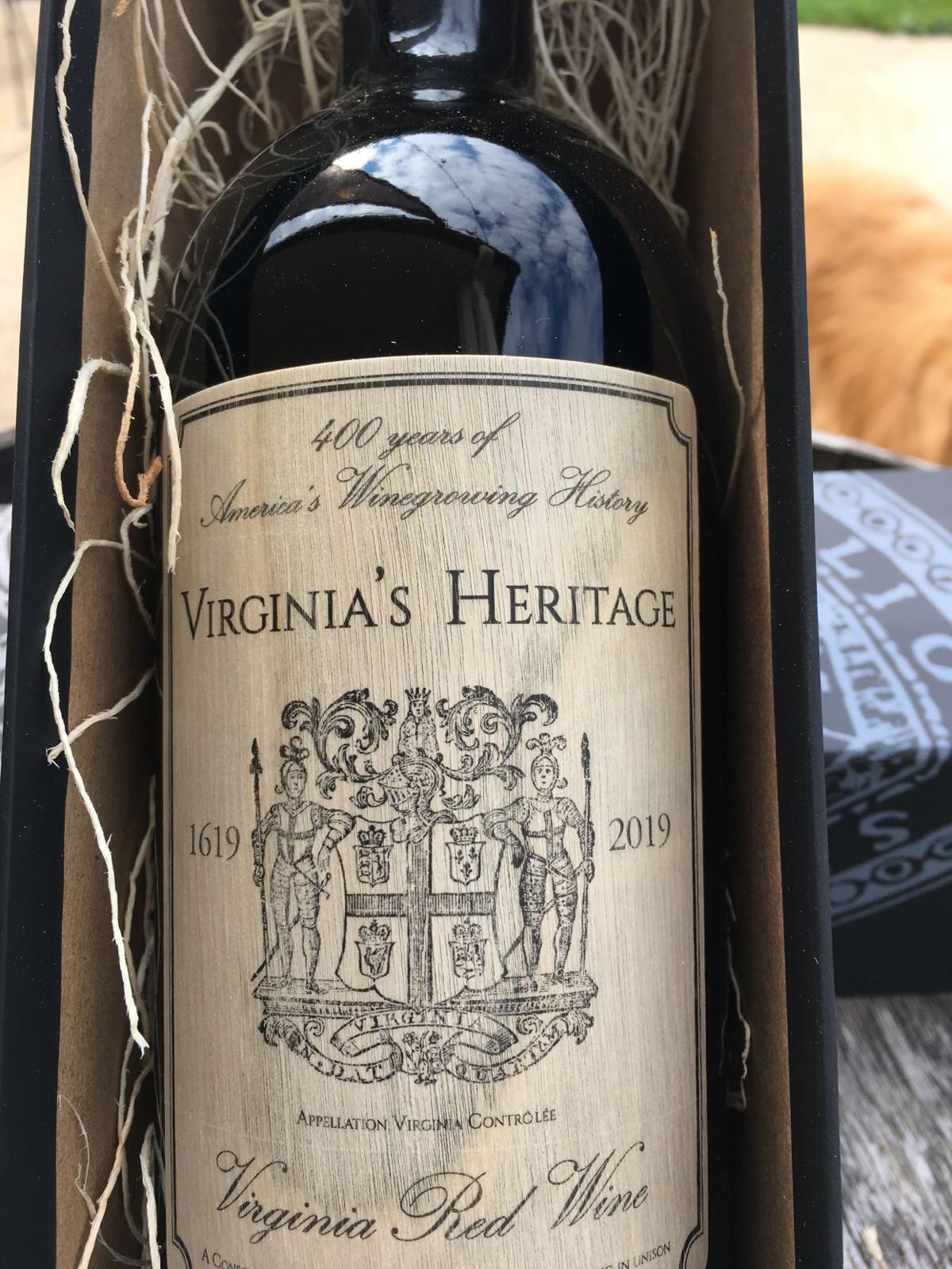 Virginia’s Heritage wine Collaborative effort captures 400 years of