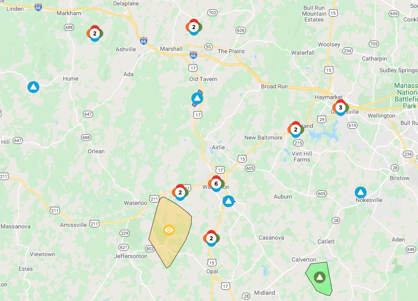 West Virginia Power Outage Map - Map