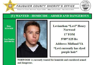 Kenya Tilbud Stue Search continues for 17-year-old Levi Norwood, wanted in shooting death of  his mother and brother | News | fauquier.com