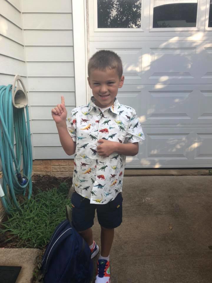 bts Carrie Hurst Goll First day of first grade!!.jpg